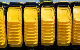 Holnap viszik el a hátrahagyott szelektív hulladékot Tamásiban