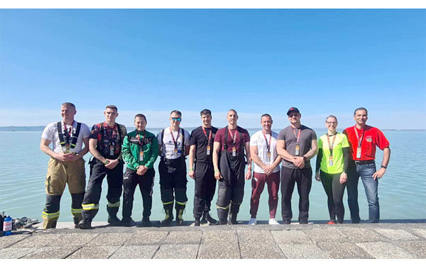 2025-ben is megküzdenek a lépcsőkkel Tolna vármegye tűzoltói 