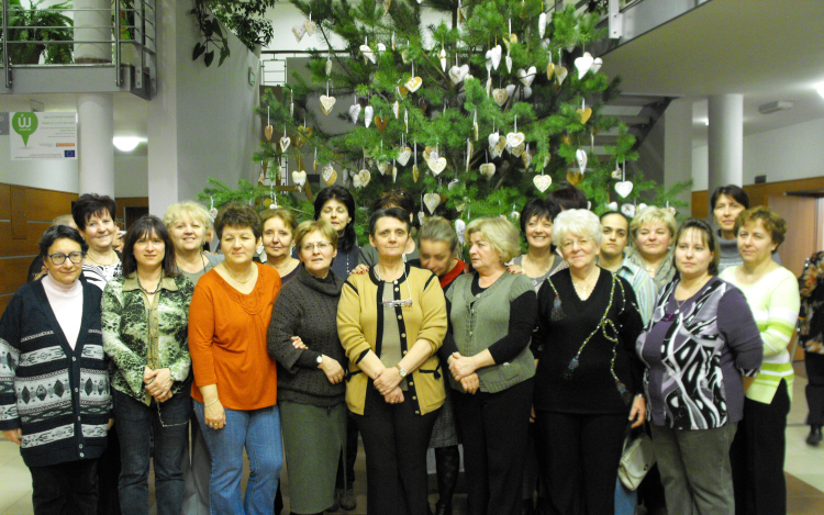 Csupa szív óriás karácsonyfa