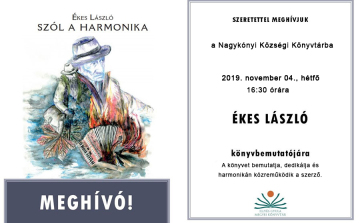 Könyvbemutató lesz a nagykónyi könyvtárban ma