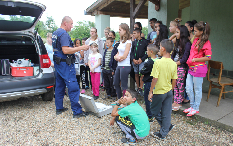 Bűnmegelőzési tábor Pacsmagon