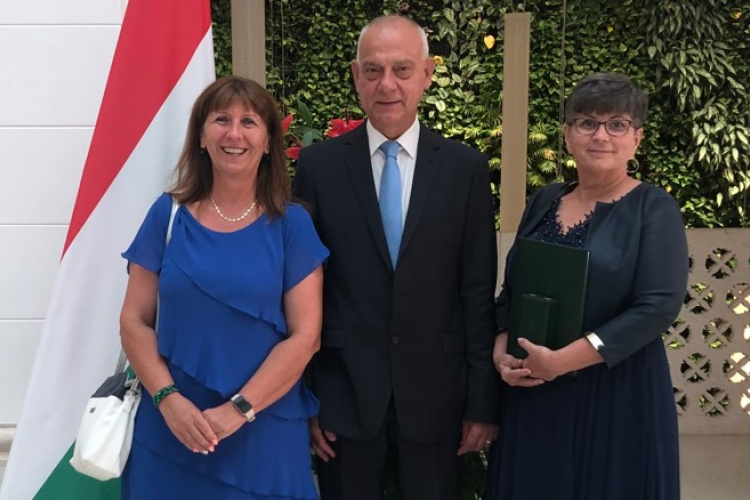 Magas állami kitüntetést kapott a hivatal nyugalmazott munkatársa