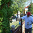 Készül az Aranyerdő óvoda kerítése