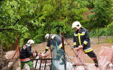 Megérkeztek a tűzoltók