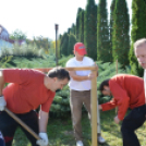 Készül az Aranyerdő óvoda kerítése