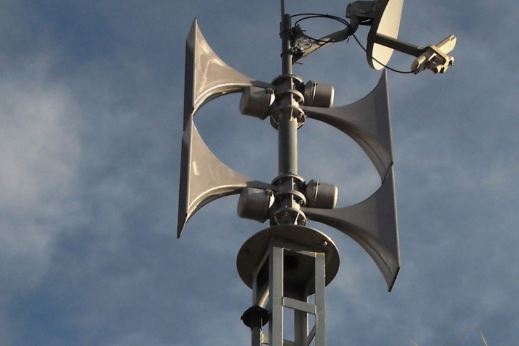 Hangos üzemű szirénapróbákat hallhatunk március 1-jén, hétfőn