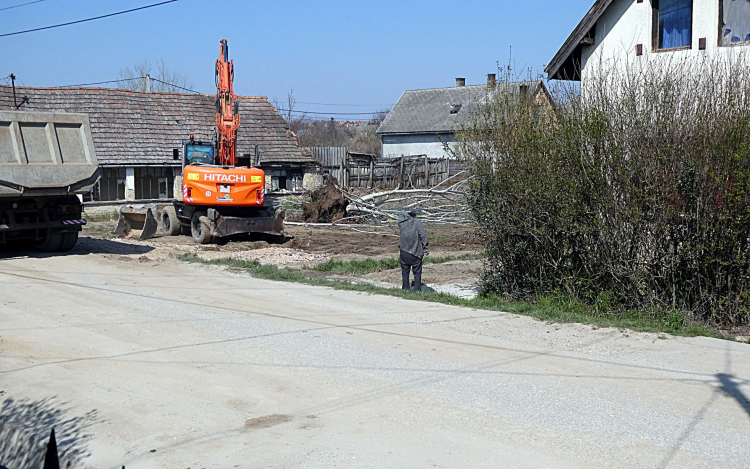 Zajlanak a munkálatok a Budai városrészben