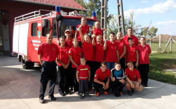 Eredményesen szerepeltek a tamási diák tűzoltók
