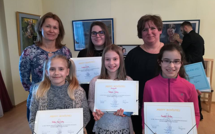 Arany minősítésekkel érkeztek haza a tamásiak