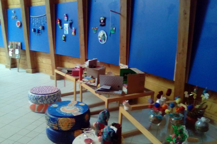 Az újrahasznosítás jegyében nyílt kiállítás