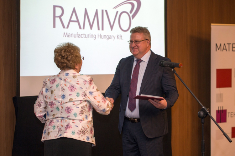Genius Loci Díjat vehetett át a RAMIVO Manufacturing Hungary Kft.