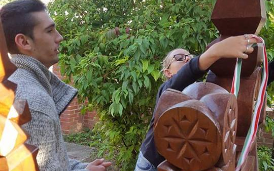 Felavatták a megújult kopjafát