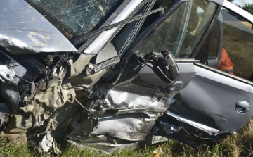 A vétlen autós is megsérült a balesetben