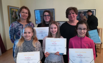 Arany minősítésekkel érkeztek haza a tamásiak