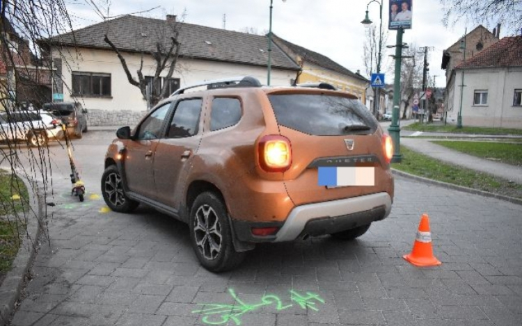 Négy rolleres szenvedett balesetet Tolna vármegyében