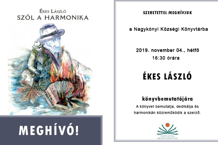 Könyvbemutató lesz a nagykónyi könyvtárban ma