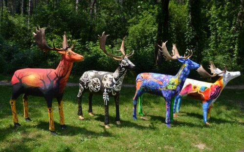 Idén is: DeerParade - Street Art
