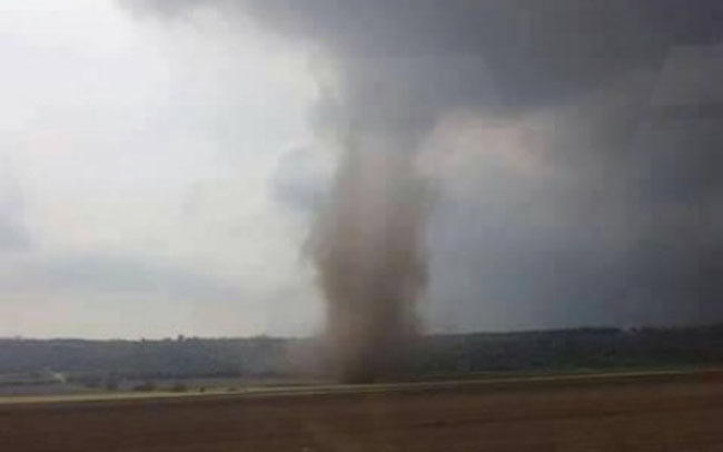 Tornádót fotóztak Tolna megyében