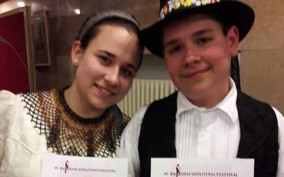 Baranya kiváló ifjú táncosa díjat kaptak a tamásiak