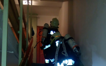 Szituációs begyakorló gyakorlatot tartottak a tűzoltók Tamásiban