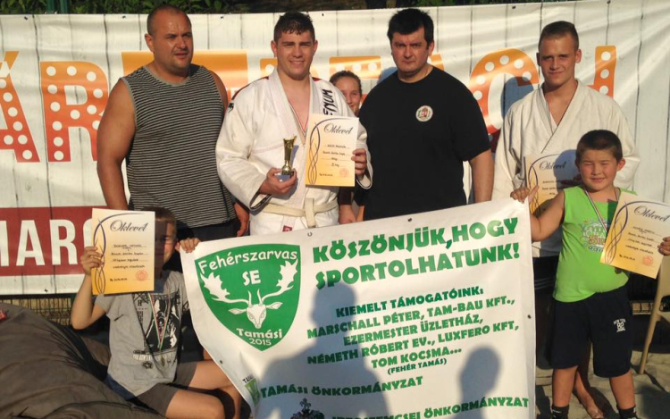 Nemzetközi sambo kupán szerepeltek a Fehérszarvasok