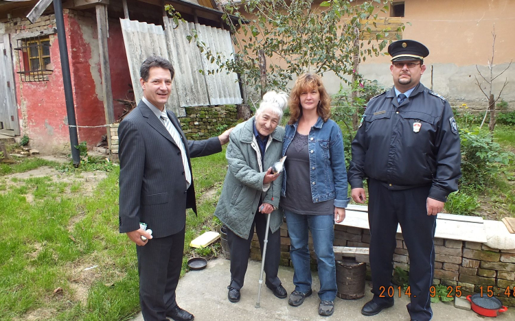 Teljesült a vágya Szilvia néninek